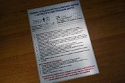 Информационная табличка о правилах пользования лифтом